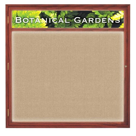 United Visual Products Open Faced Traditional Corkboard, 36x24" UV641A-WHITE-BLACK